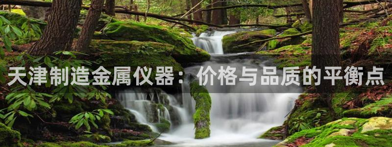 娱乐门徒 笔趣阁：天津制造金属仪器：价格与品质的平衡点