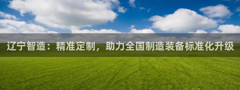 门徒娱乐登陆网站登录：辽宁智造：精准定制，助力全国制造装备标