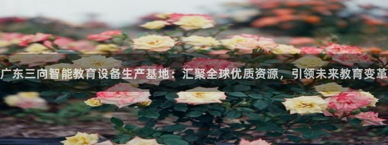 门徒娱乐登录地址在哪：广东三向智能教育设备生产基地：汇聚全球