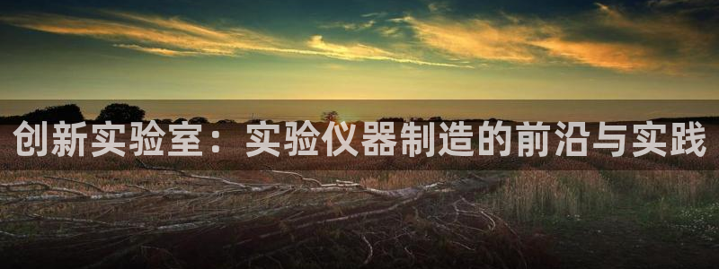 娱乐门徒 小说推荐：创新实验室：实验仪器制造的前沿与实践