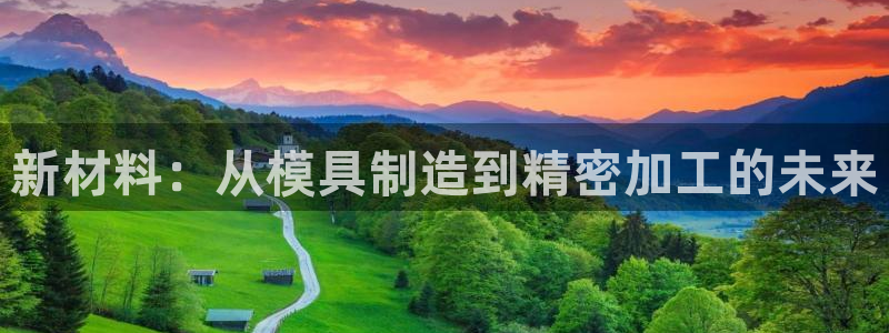 门徒娱乐几83343：新材料：从模具制造到精密加工的未来