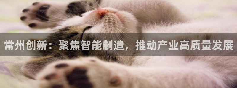 门徒娱乐挂机软件：常州创新：聚焦智能制造，推动产业高质量发展
