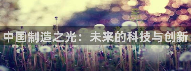 门徒娱乐下载手机版安装：中国制造之光：未来的科技与创新