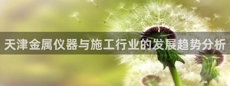 门徒娱乐平台真的假的：天津金属仪器与施工行业的发展趋势分析